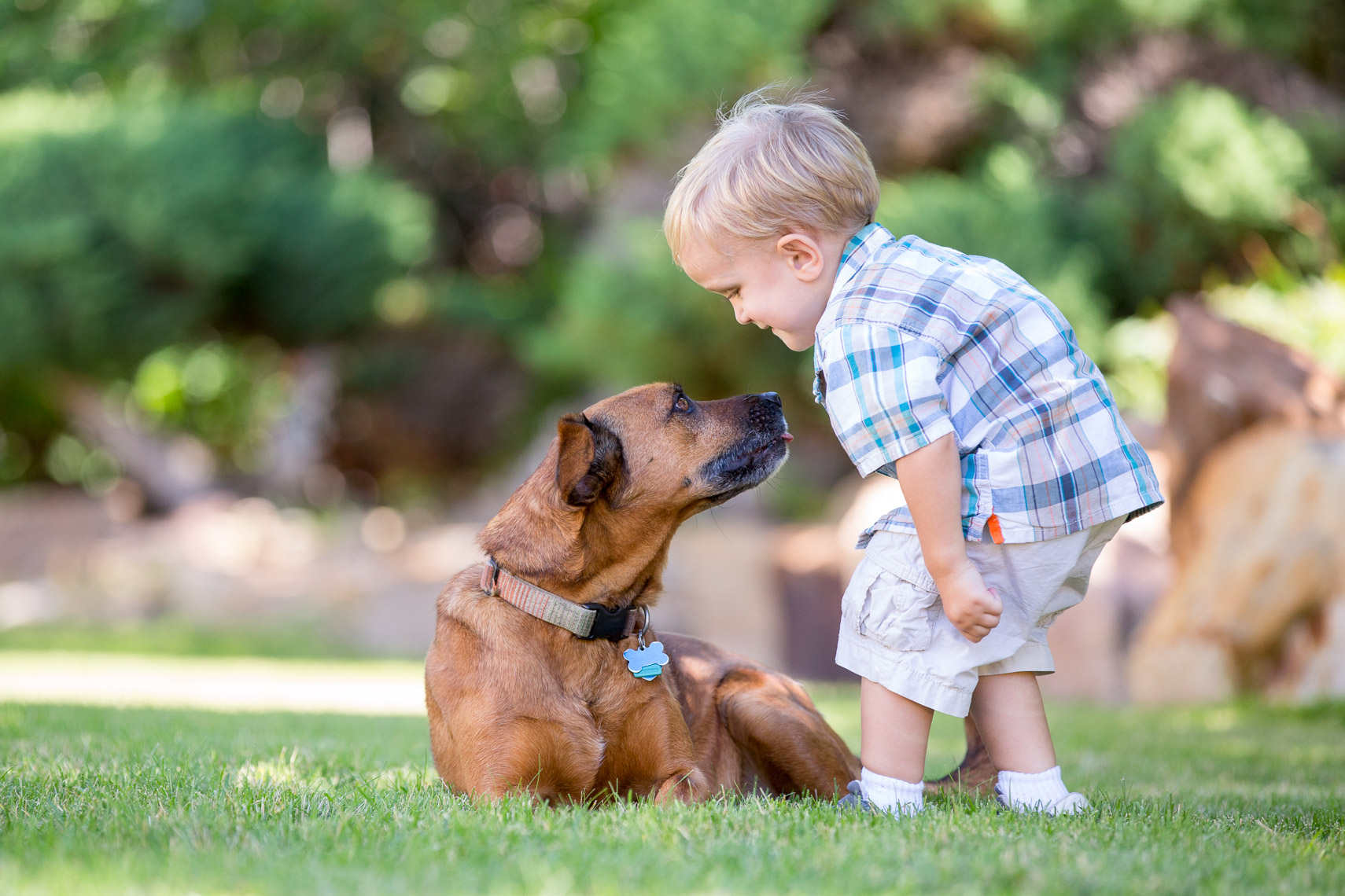 Nothing better than a boy and his dog.  Rare disease work on location with healthcare photographer Robert Houser